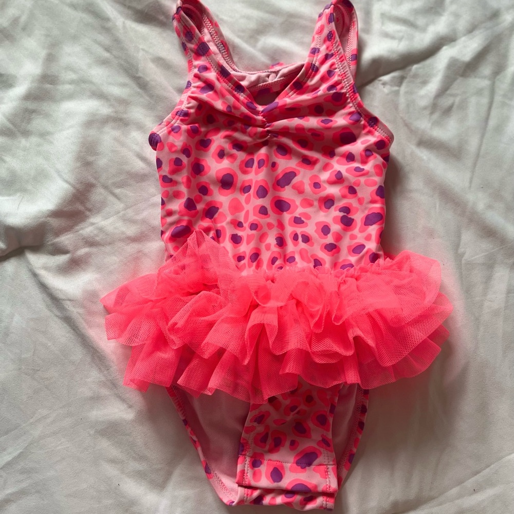 Bright Pink Toddler Swimsuit